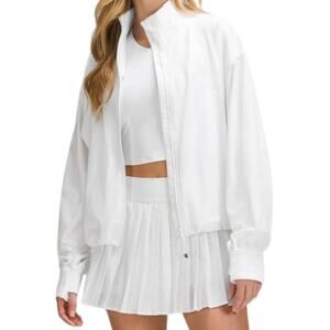 Lululemon Define Relaxed Fit Jacket NWT  - Size 2 - Luon White ✨